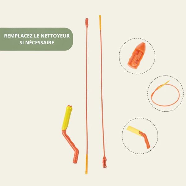 TwistClean - Garde vos canalisations propres, sans tracas