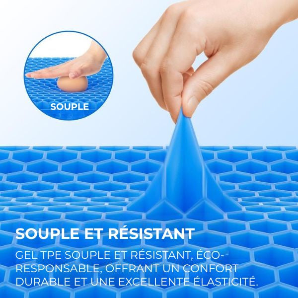 Coussin d’assise en gel
