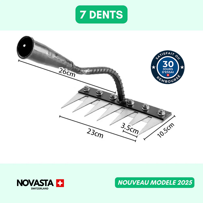 Râteau de Desherbage Ultra-Efficace Renforcé