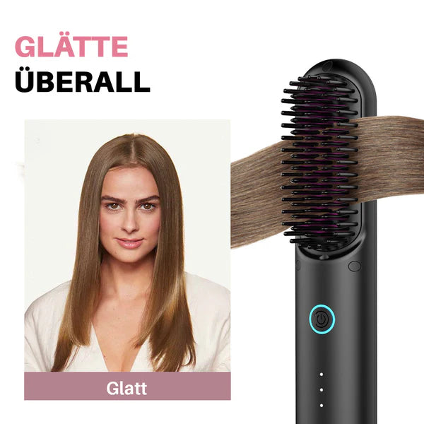 Novasta Tragbare Bürste – Glätten, Locken, Trocknen