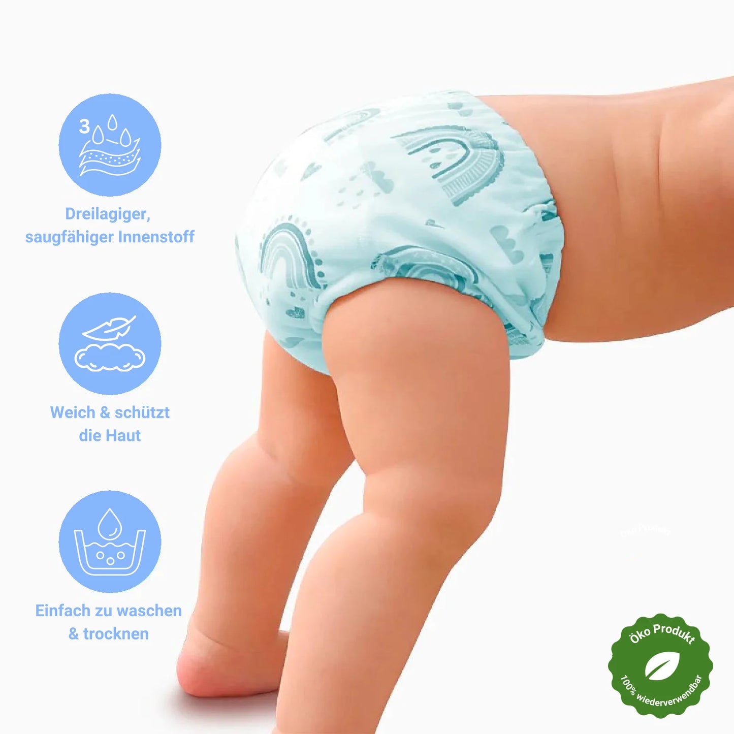 PottyPal™ - Absorbierende Kleinkind-Unterwäsche