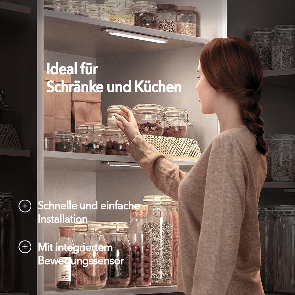 Kabellose LED-Sensorleuchte mit Bewegungserkennung
