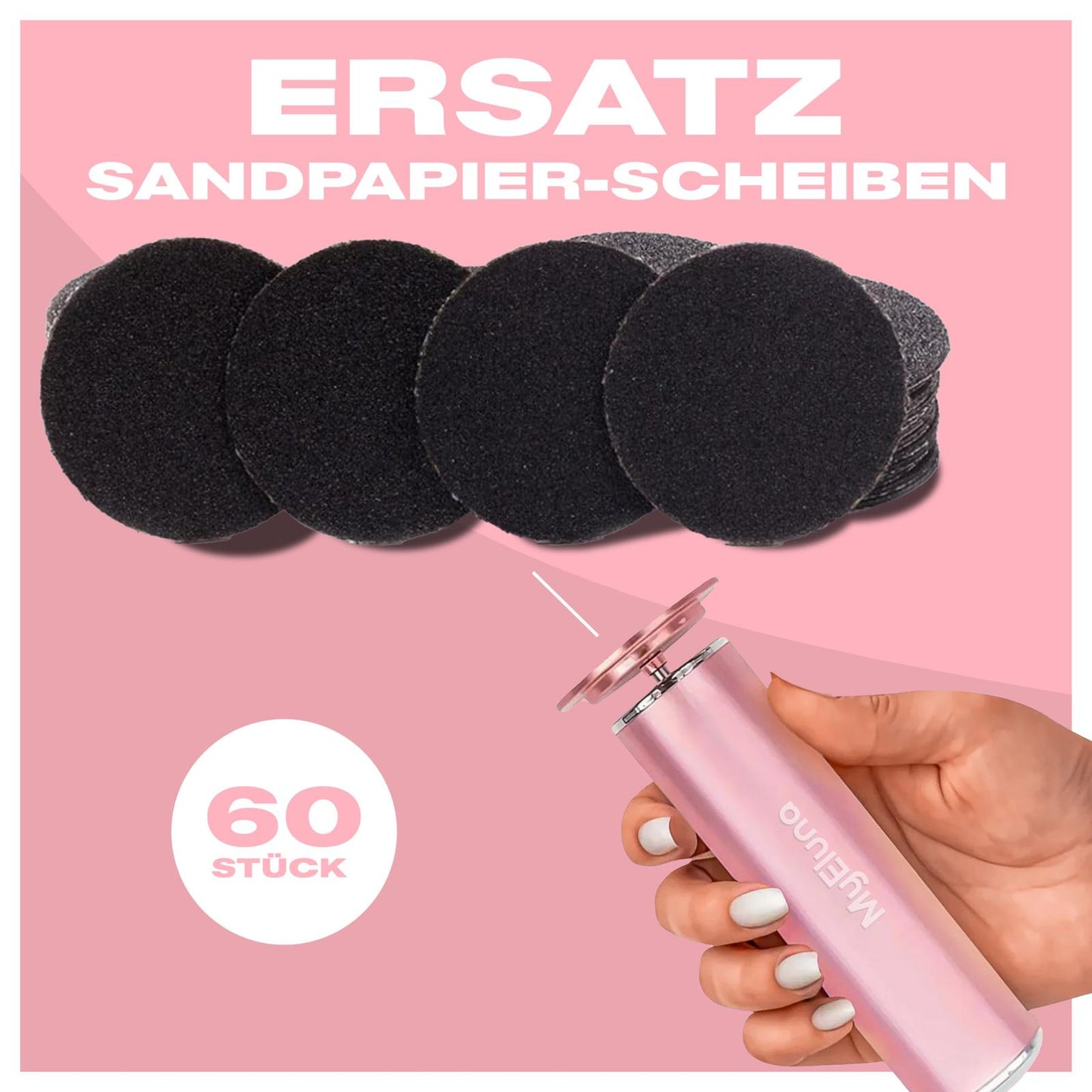 Hornhaut-Schleifscheiben 60 Stück