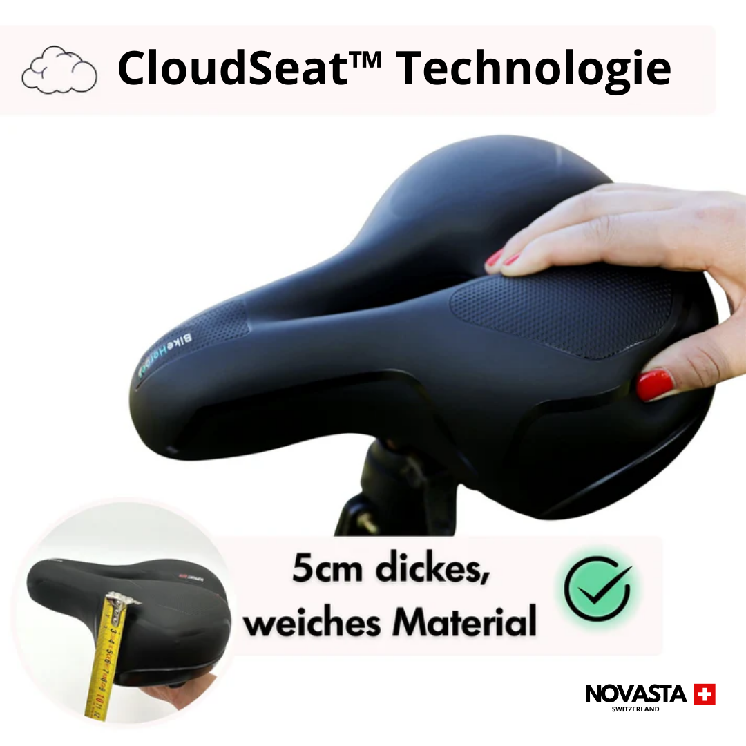 CloudSeat™ - Endlich Schmerzfrei Radfahren