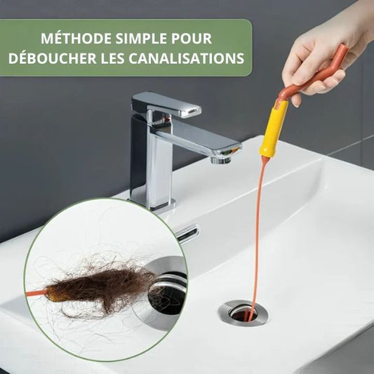 TwistClean - Garde vos canalisations propres, sans tracas