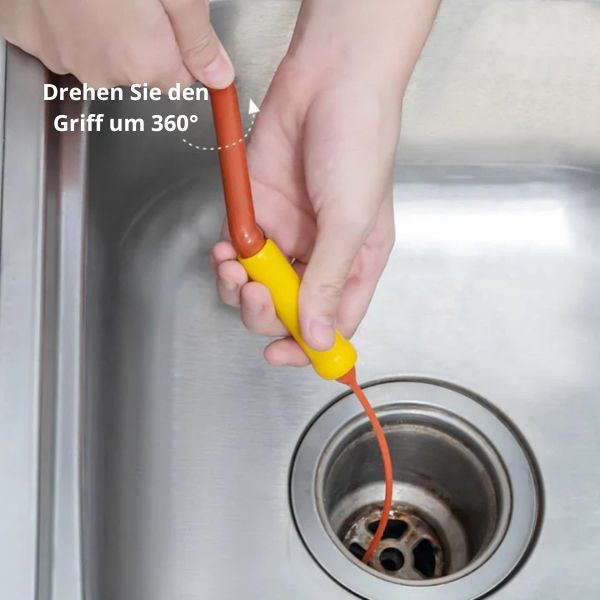 TwistClean - Hält den Abfluss sauber – ganz ohne Aufwand