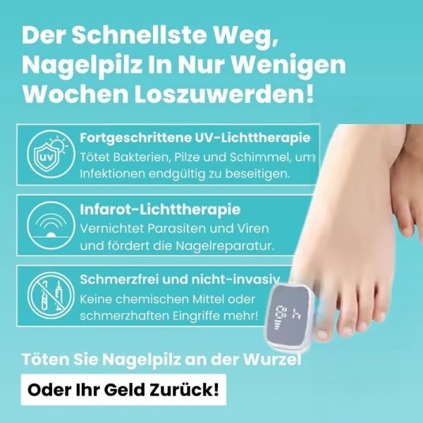 MycoCare™ - Laser-Nagelpilz-Behandlung Gerät