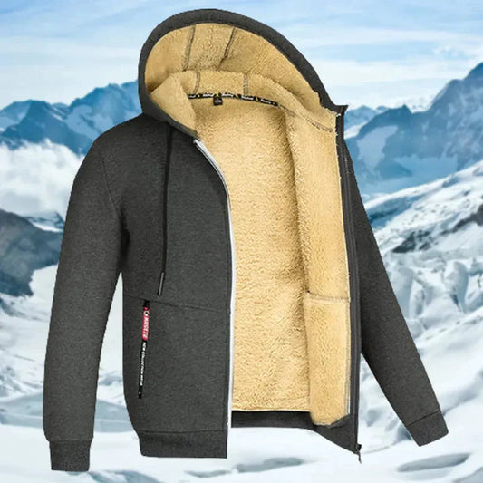 Gill - Herren Winterjacke mit Kapuze und Fleece