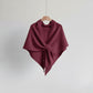 Poncho Schal aus Woll-Mix für Damen