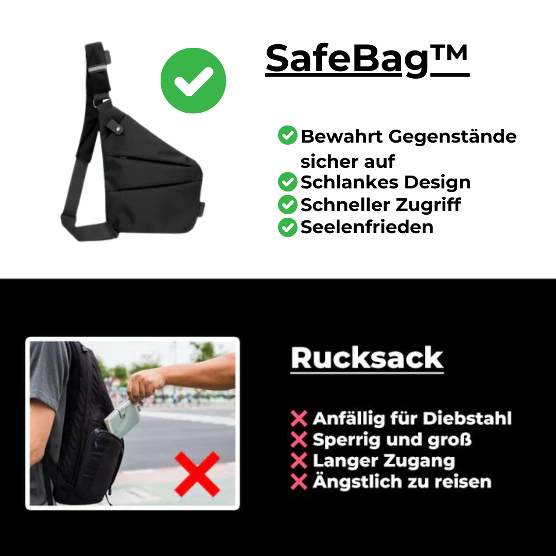 SafeBag™ - Bewahren Sie Ihre Wertsachen sicher auf!