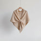 Poncho Schal aus Woll-Mix für Damen