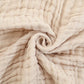 Douce couverture en mousseline