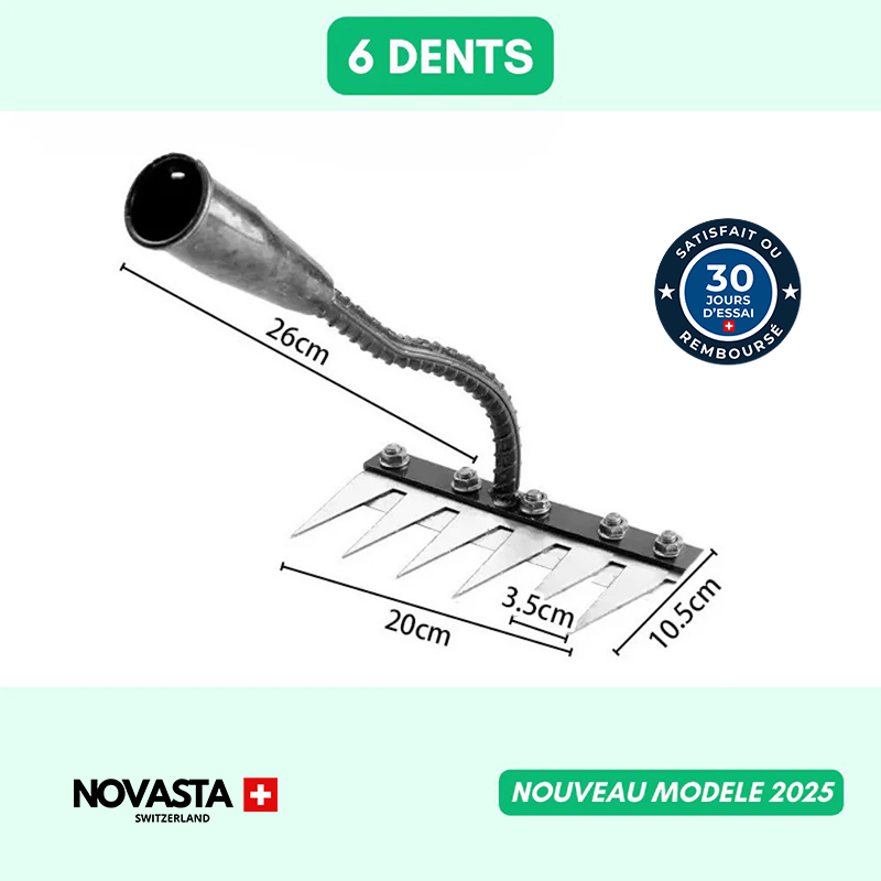 Râteau de Desherbage Ultra-Efficace Renforcé