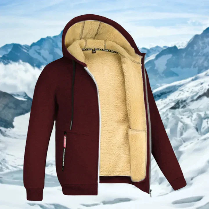 Gill - Herren Winterjacke mit Kapuze und Fleece