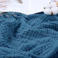 Douce couverture en mousseline