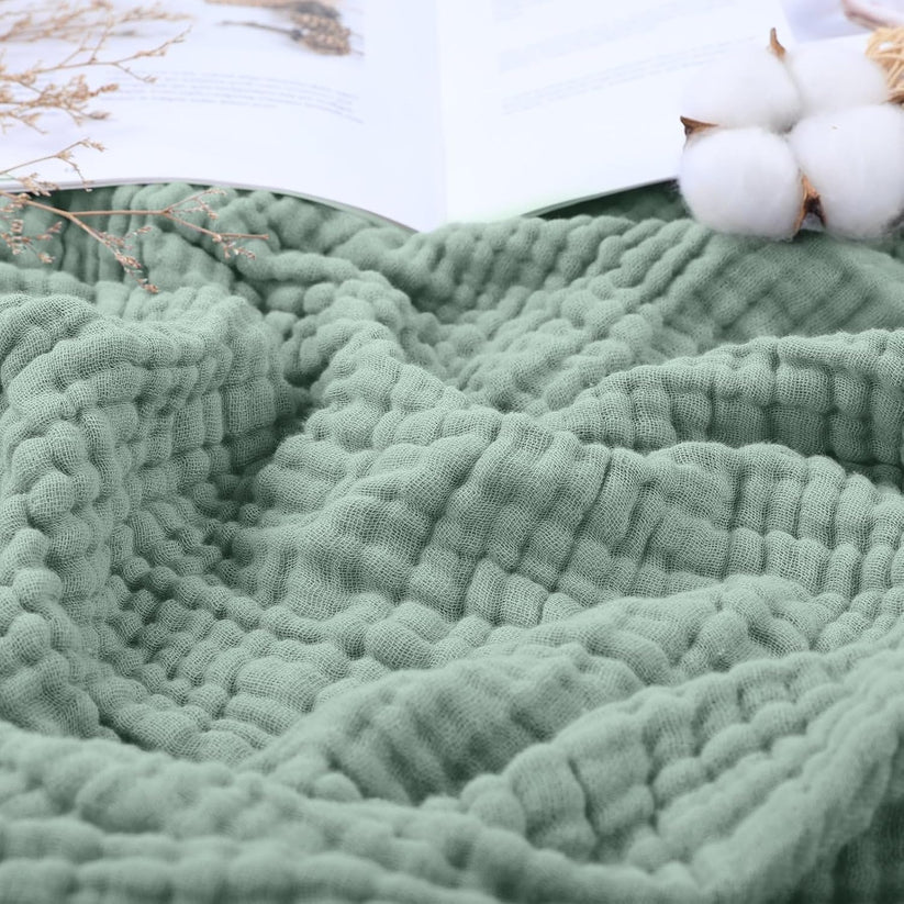 Douce couverture en mousseline
