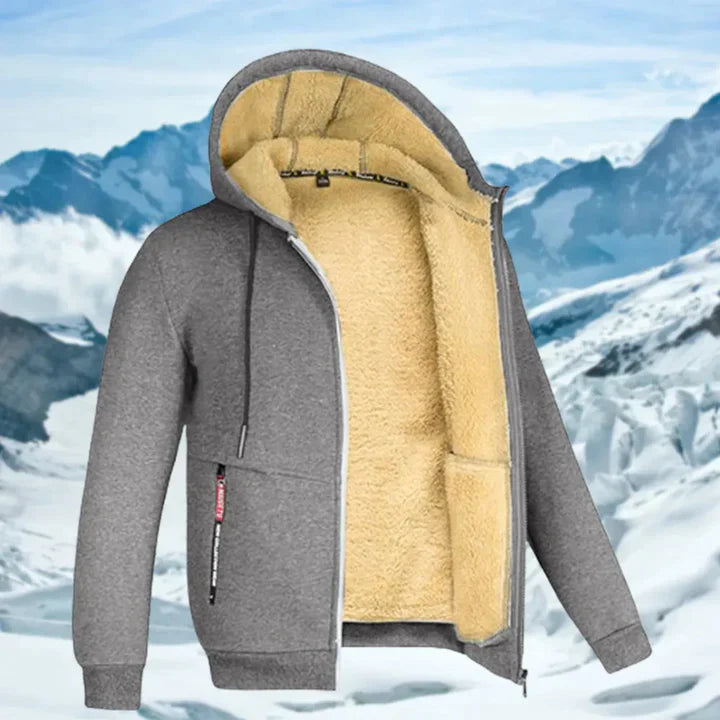 Gill - Herren Winterjacke mit Kapuze und Fleece