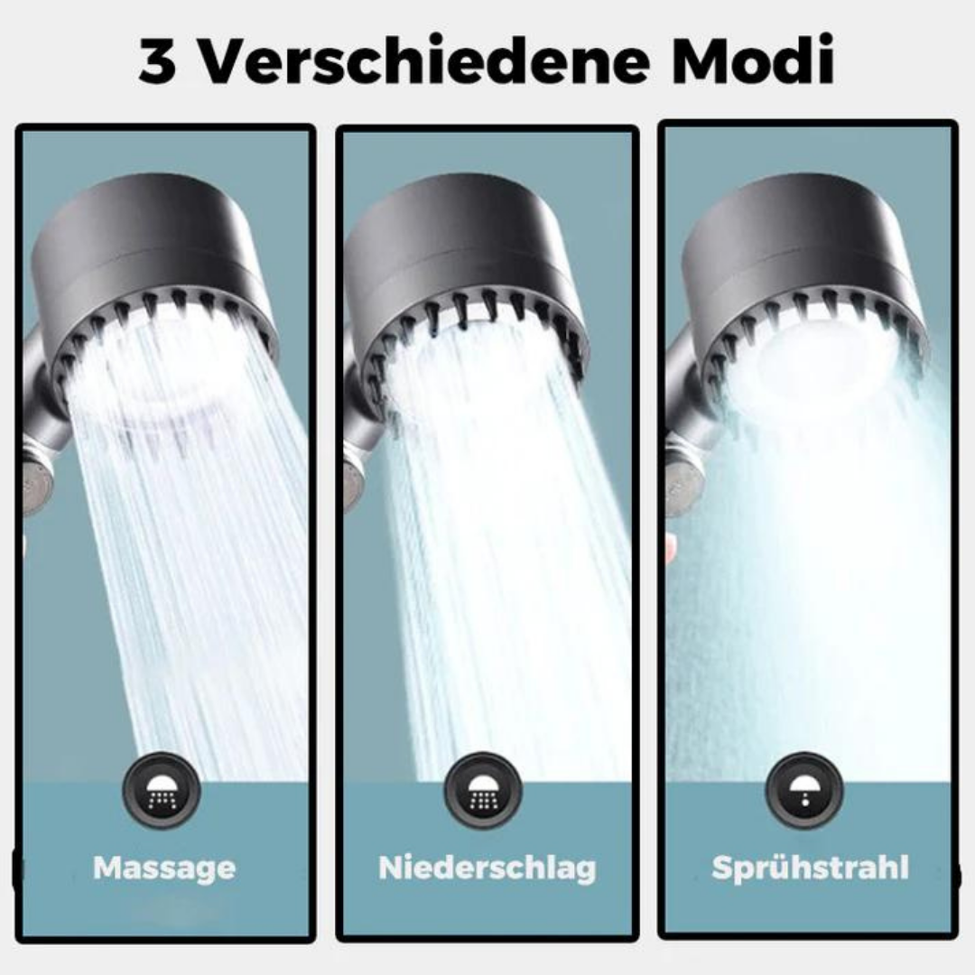 EkoShower™ - Druck Erhöhen, Weniger Wasser