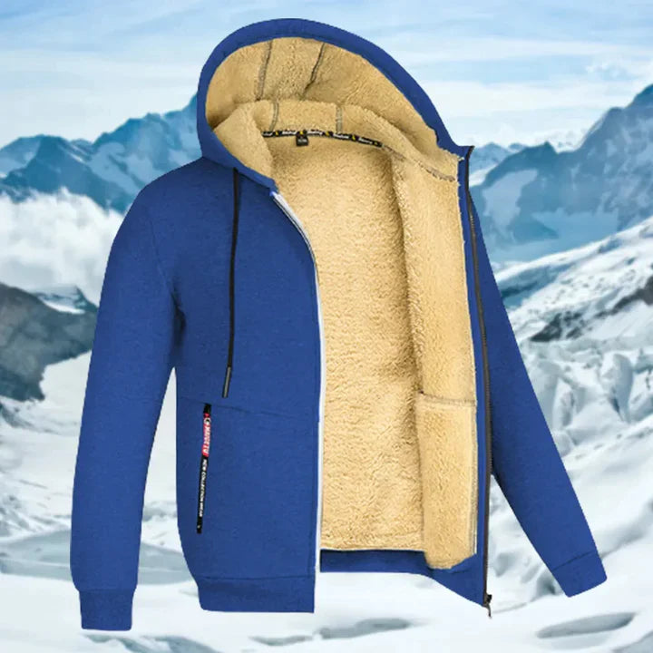 Gill - Herren Winterjacke mit Kapuze und Fleece