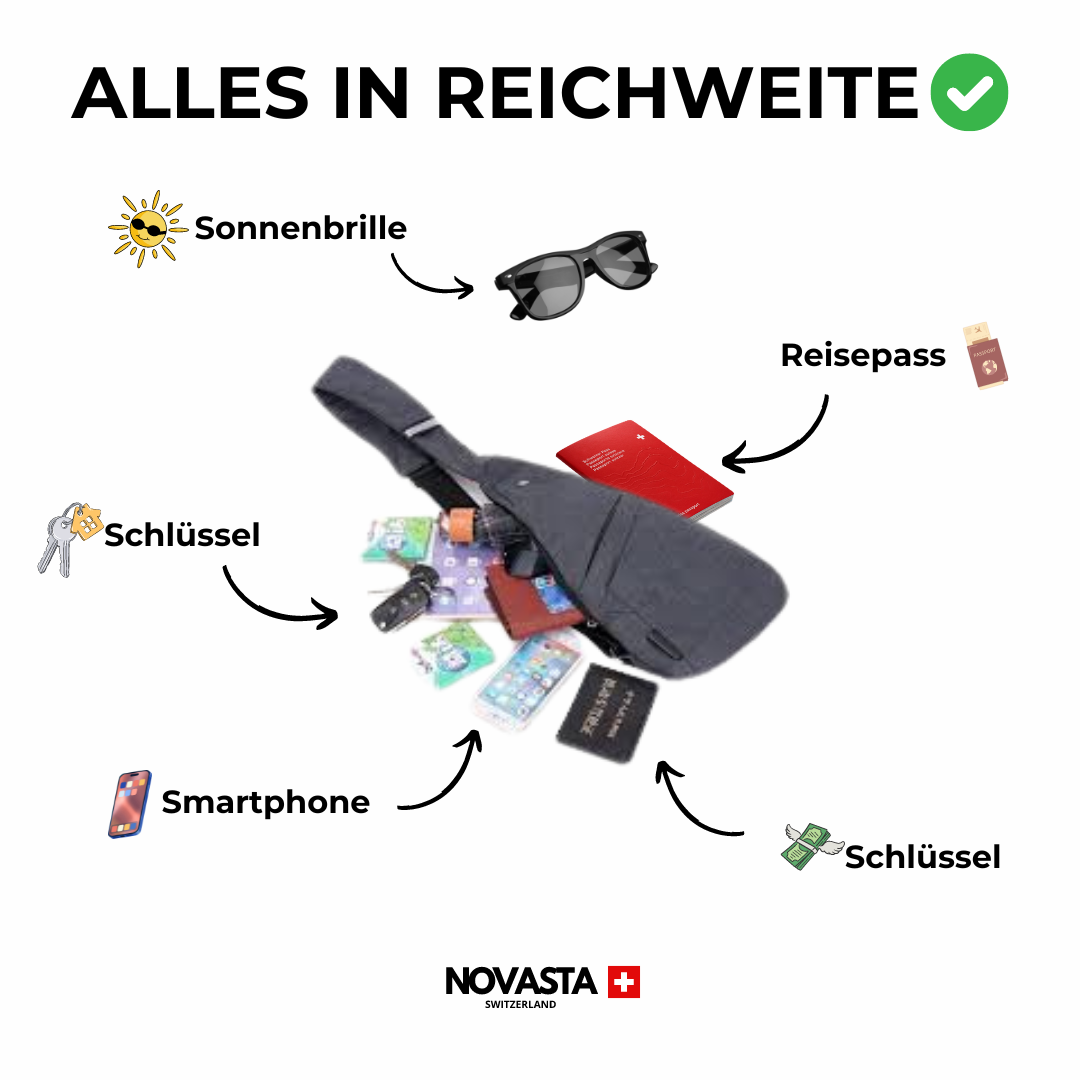 SafeBag™ - Bewahren Sie Ihre Wertsachen sicher auf!