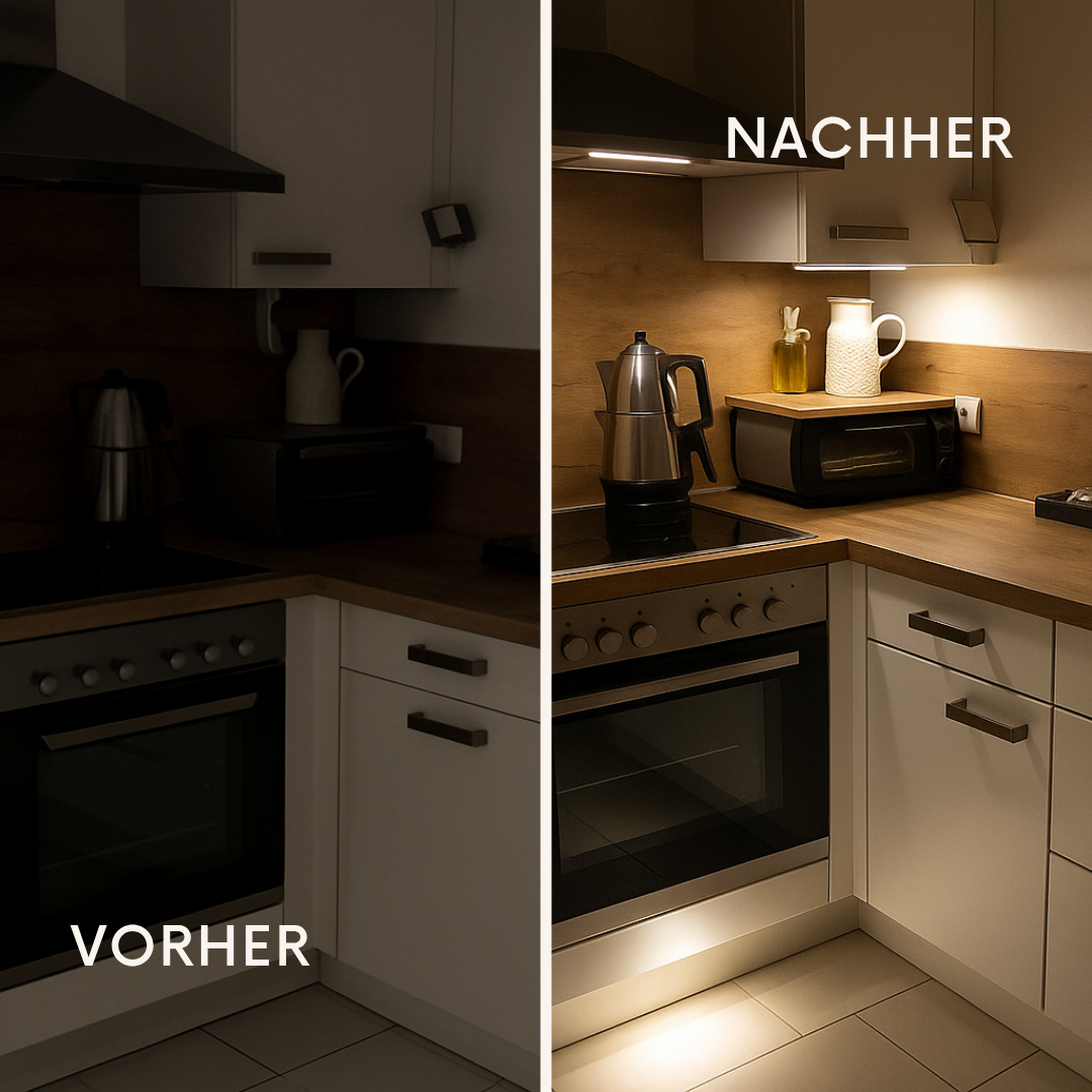 Kabellose LED-Sensorleuchte mit Bewegungserkennung