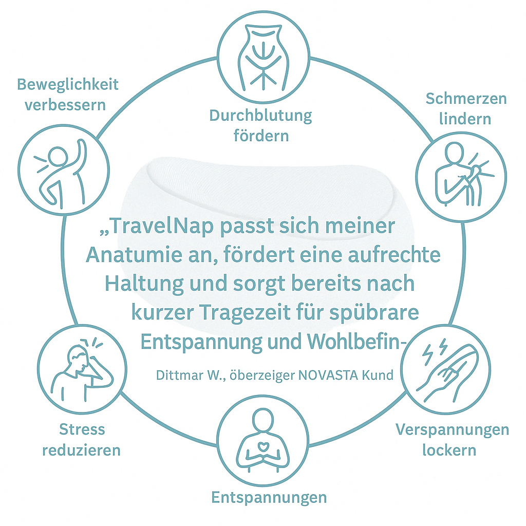 TravelNap™ - Das Reisekissen