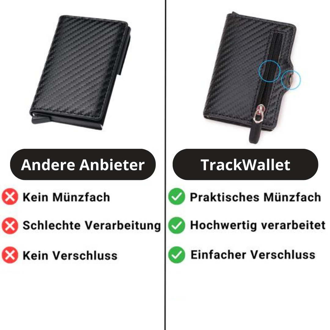 TrackWallet™ - Smart Air Tag Geldbörse