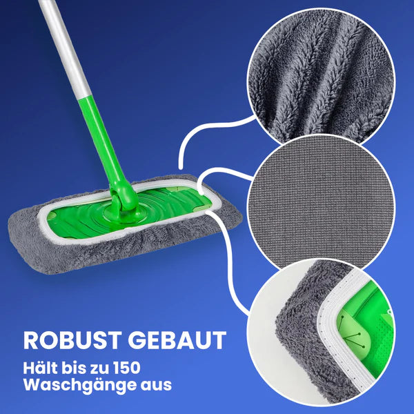 EcoClean™ -  Wiederverwendbare Mopp-Bezüge