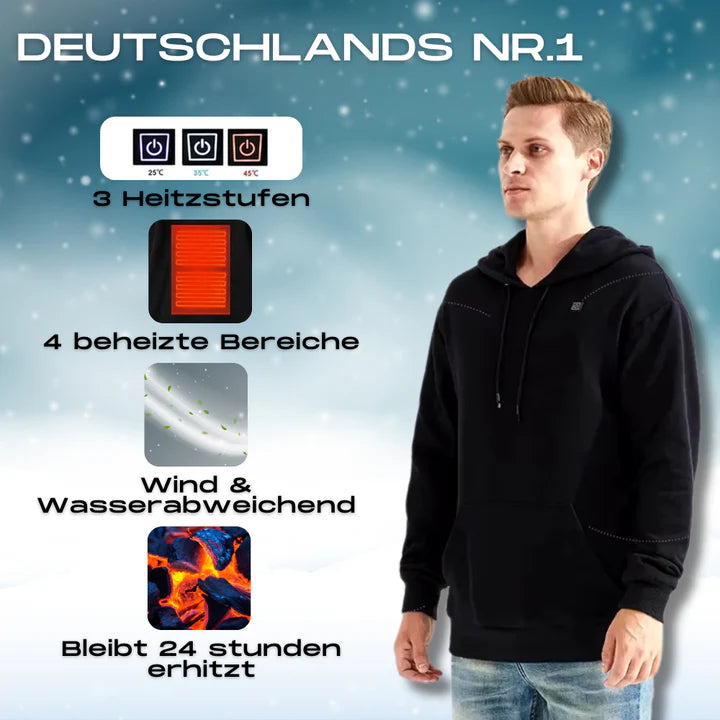 HotHood™ | Der #1 Hoodie der die Kälte bekämpft! (Unisex)