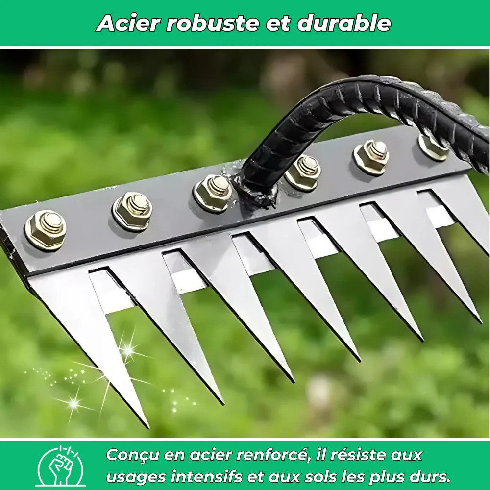 Râteau de Desherbage Ultra-Efficace Renforcé