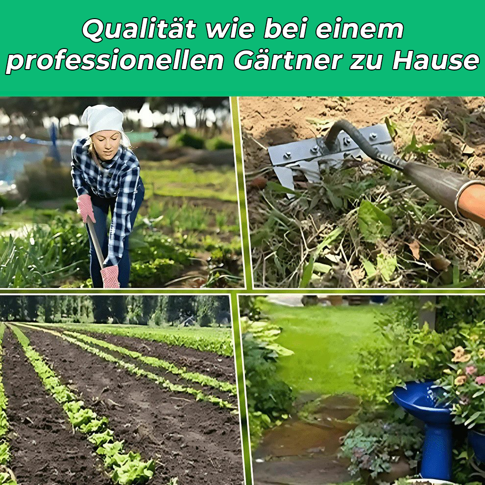 Ultra-effizienter verstärkter Rechen gegen Unkraut
