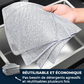 KitchenClean - Chiffons en laine d'acier