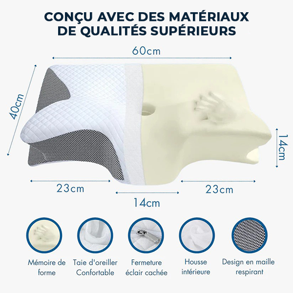 Oreiller Ergonomique Cervical