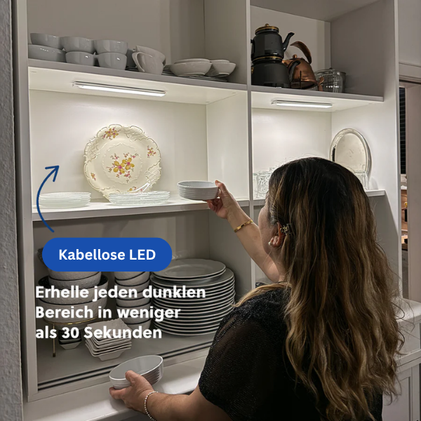 Kabellose LED-Sensorleuchte mit Bewegungserkennung