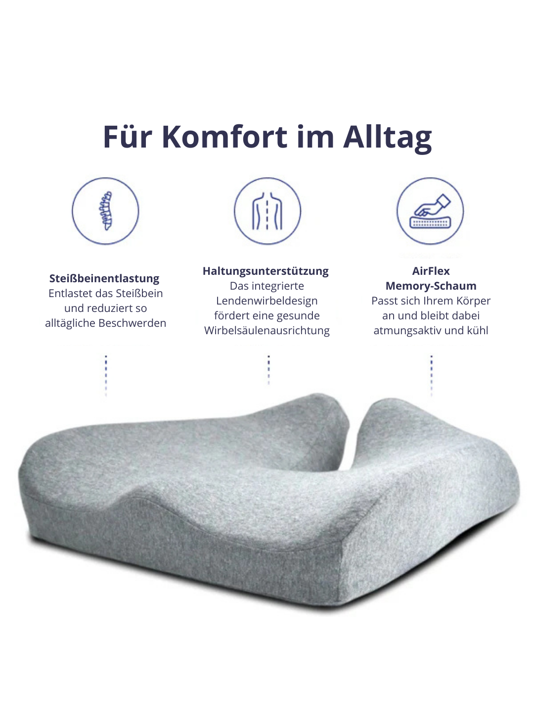 Orthopädisches Sitzkissen