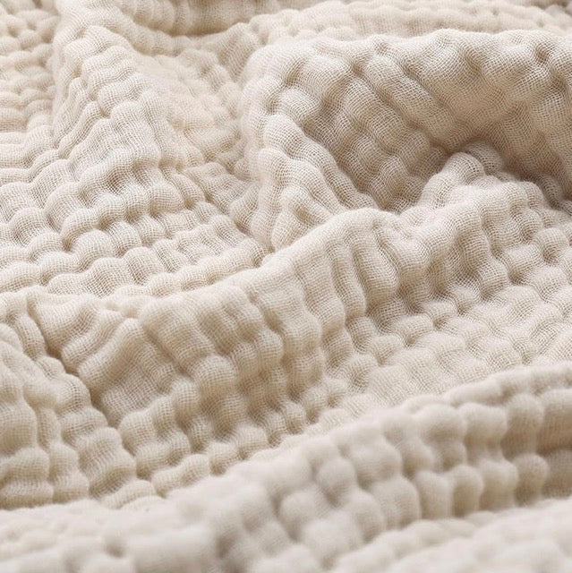 Douce couverture en mousseline