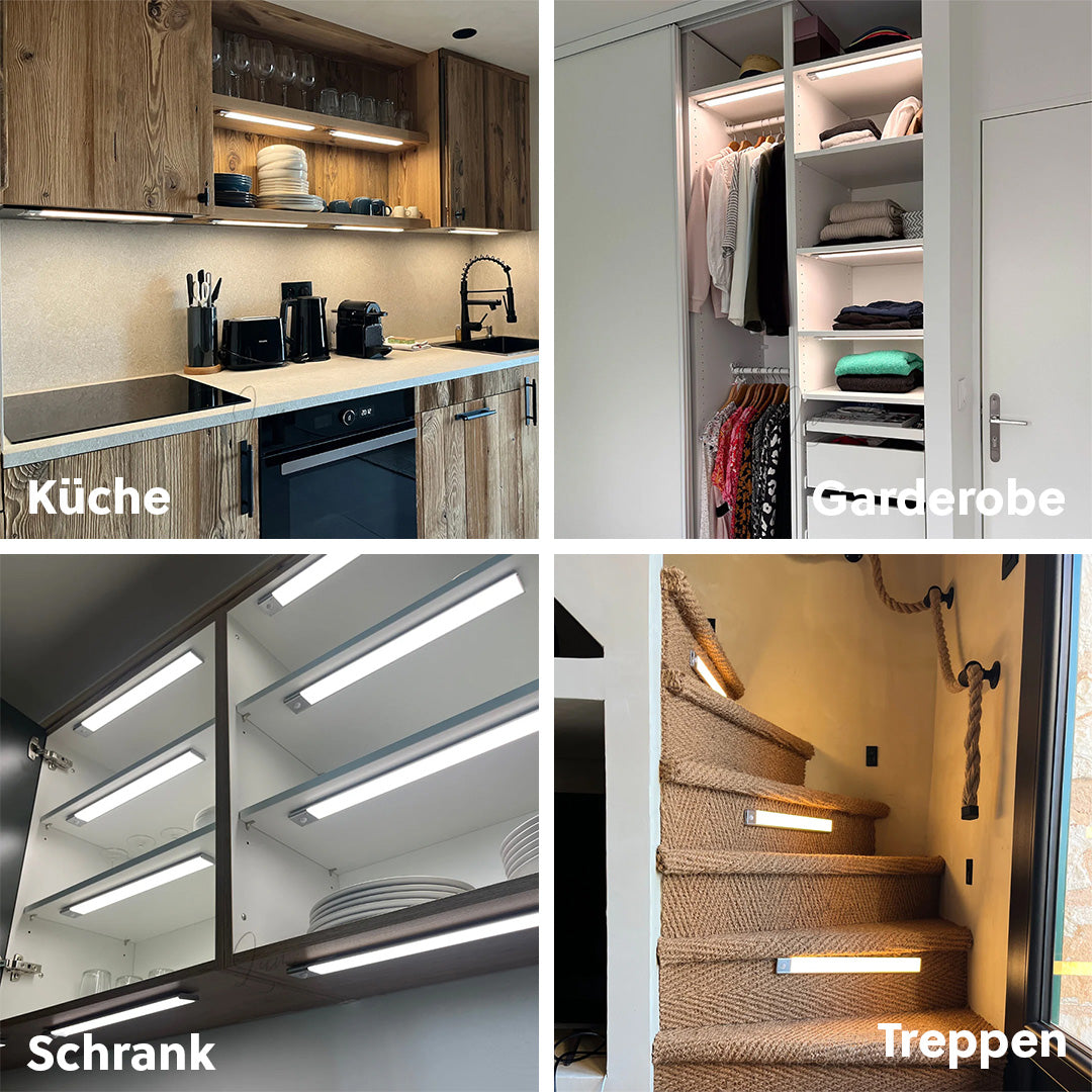 Kabellose LED-Sensorleuchte mit Bewegungserkennung
