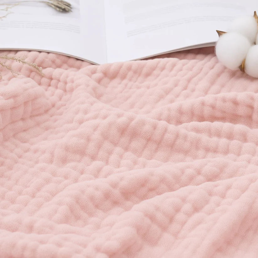 Douce couverture en mousseline