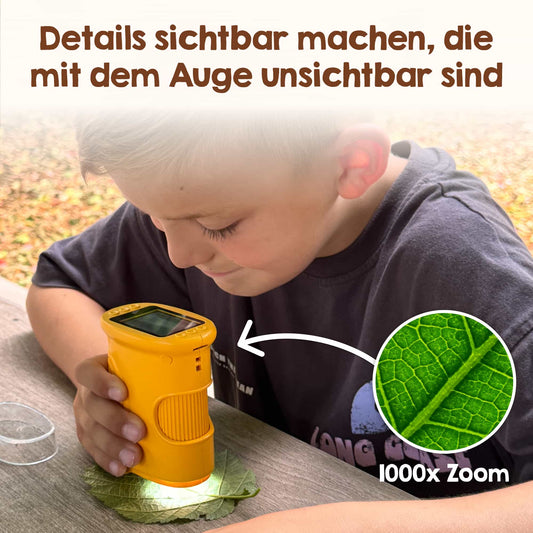KidScope™ | Abenteuer-Mikroskop für Kinder