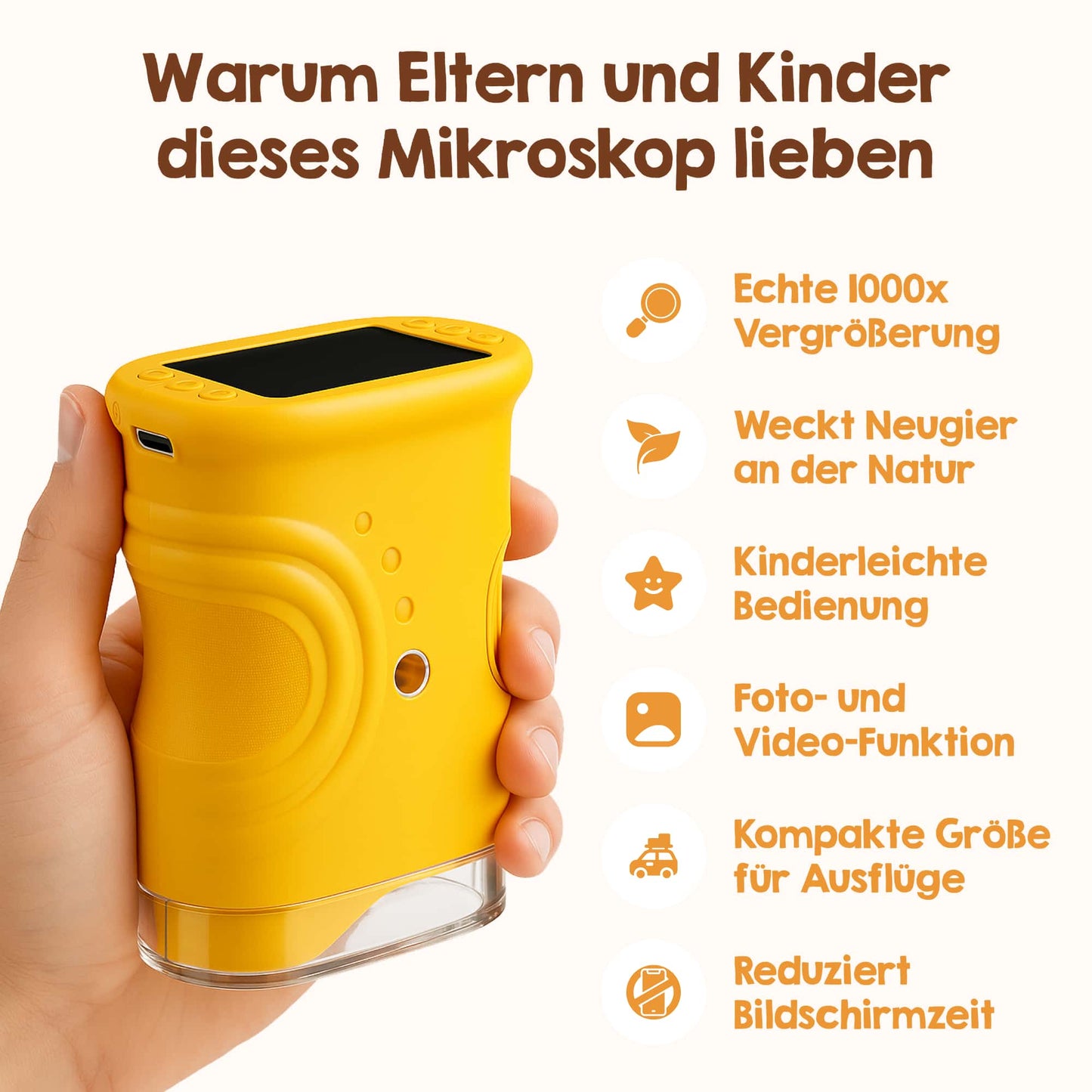 KidScope™ | Abenteuer-Mikroskop für Kinder