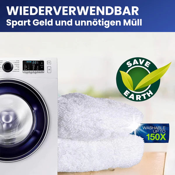 EcoClean™ -  Wiederverwendbare Mopp-Bezüge