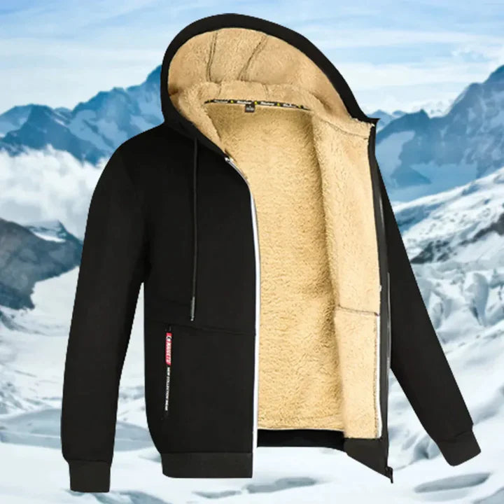 Gill - Herren Winterjacke mit Kapuze und Fleece