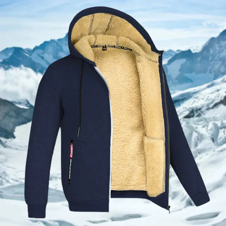 Gill - Herren Winterjacke mit Kapuze und Fleece