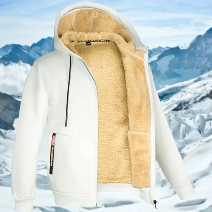 Gill - Herren Winterjacke mit Kapuze und Fleece