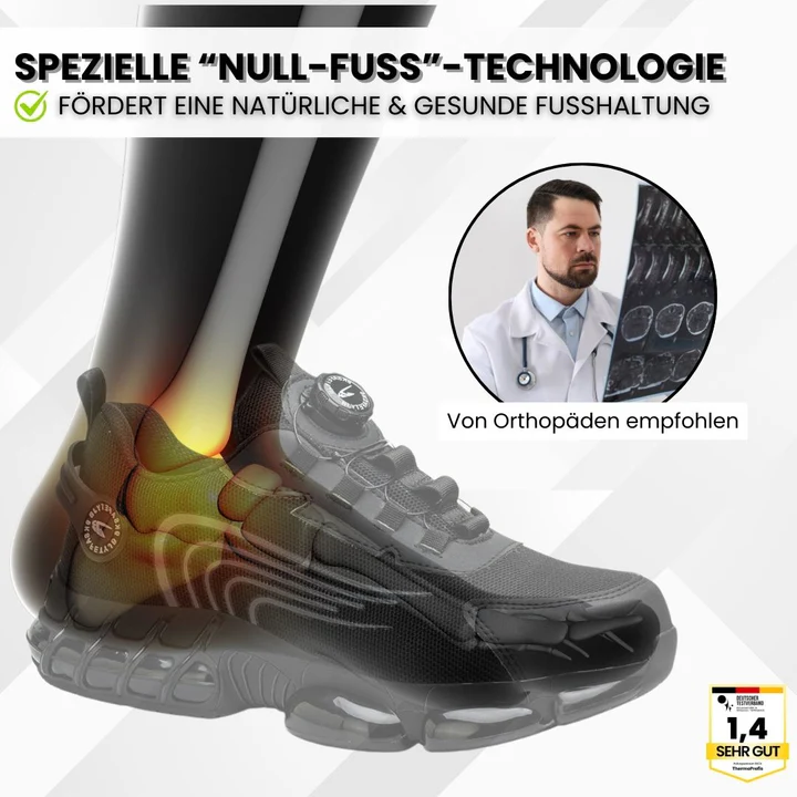 IronFlex - Ergonomischer und Schmerzlindernder Sicherheitsschuh
