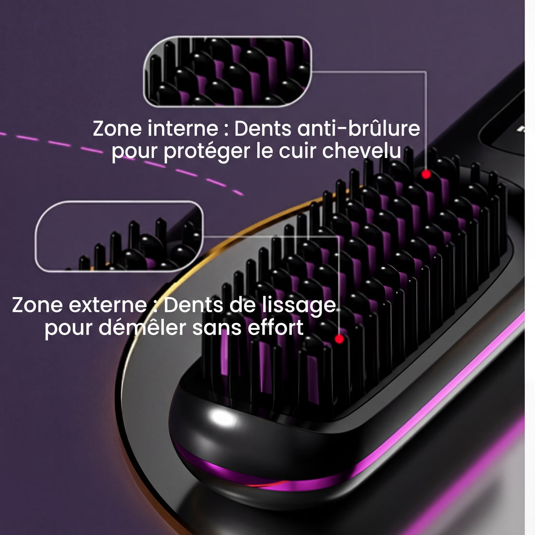 Brosse pour Cheveux Courts